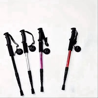Ultralight Trekking Poles with Shock Absorption Foldable Design for Outdoor Camping Mountaineering Backpacking And Hiking Trips