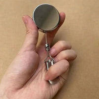 1PC No-Drill Self-Adhesive Automatic Retractable Towel Rack Wall Mounted Hand Towel Holder With Stainless Steel Cable Clamp