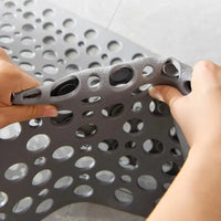 Bath Mat With Drain Holes Non Slip Bath Mat Easy Clean Bathtub Mat With Drain Holes And Suction Cups Bathroom Accessories
