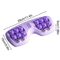 Foot Roller Massager Foot Massage Magnetic Bead Roller Multi-Point Foot Massage Foot Therapy Rubbing Foot Massager Tri Color