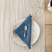 4PCS 40X40CM Pure Linen Napkins Cloths Soft Comfortable Fabric Reusable Kitchen Accessories for Wedding Birthday Parties