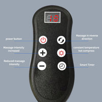 Super Big Electric Foot Leg Massager Deep Tissue Shiatsu Kneading Relax Heated Roller Calf Relieve Stress Care Foot Machine Tool