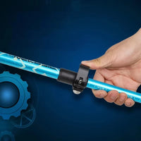 2Pcs Ultralight Trekking Poles Walking Sticks Hiking Canes Folding Aluminum Walking Pole Nodic Walking Sticks