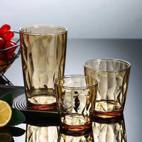 1/2/4/6pcs Acrylic AS Wine Glasses Whiskey Cocktail Juice Drinking Tumblers Plastic Cups Reusable Coffee Tea Water Cup for Party