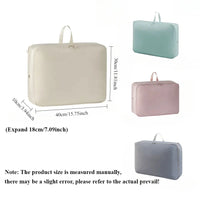 4PCS/set Compression Packing Clothes Down Jacket Cotton Quilt Storage Foldable Large Capacity Expansion Organizer Bag