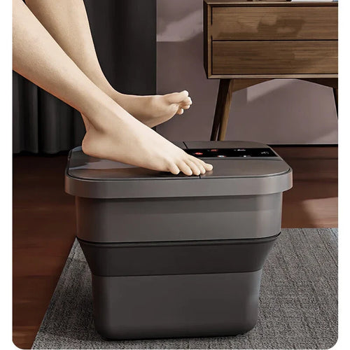 Electric Foot Bath Massager Portable with Constant Temperature Automatic Heating Multi-Function Relaxing Home Gift Idea