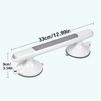 1Pc Elderly Safety Grab Bar - No Drilling Required for Installation, Non-Slip Bathroom Handle with Strong Suction Cup, Heavy-Duty Plastic Structure, Suitable for Bathrooms, Kitchens, Living Rooms - Fall Protection for the Elderly, Easy to Install on Tiles