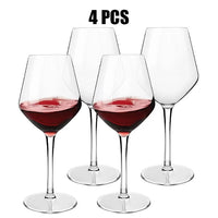 MICHLEY 2/4/6PCS Unbreakable Tritan Plastic Wine Glass Picnic Set Reusable Luxury For Party Barware Outdoor Dishwasher