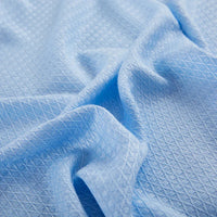 100% Bamboo Fiber Summer Blanket Lightweight Breathable Diamond Grid Air Condition Cooling Quilt Skin-friendly Duvet Comforter