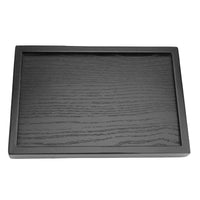 Wooden Tea Tray Rectangle Shape Solid Wood Tea Coffee Snack Food Meals Serving Tray Plate for Home Hotels Restaurants Canteens