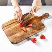 Cutting Boards Wooden Board Wood Charcuterie Chopping Kitchen Cheese Large Camping Accessories Utensils Kitchens Supplies Items