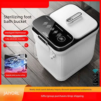 Electric Home Spa Foot Bath Basin with Heating and Constant Temperature  Fully Automatic Massage Foot Bath  with Remote Control