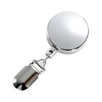 1PC No-Drill Self-Adhesive Automatic Retractable Towel Rack Wall Mounted Hand Towel Holder With Stainless Steel Cable Clamp
