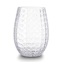 12oz Wine Glasses Whiskey Cocktail Juice Drinking Plastic Cups Unbreakable Reusable and Recyclable for Outdoor Pool Party Picnic