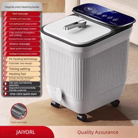 Electric Home Spa Foot Bath Basin with Heating and Constant Temperature  Fully Automatic Massage Foot Bath  with Remote Control