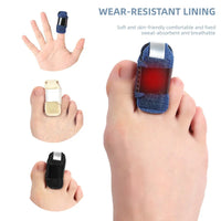 1/2/3/4Pcs Toe Splint Toes Straightener for Hammer Toe Corrector for Women Toe Brace Hammertoe Splint Toe Wrap Toe Covers Broken