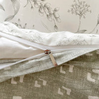 3pcs 100% Cotton Duvet Cover Set (1*Duvet Cover + 2*Pillowcase, Without Core), Fresh Flower Print Bedding Set, Soft Comfortable