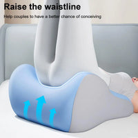 Couples Butt Cushion Hip Intimacy Pillow Memory Foam Multi Position Wedge Cushion Ergonomic Leg Wedge for Relaxation