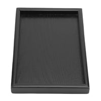 Wooden Tea Tray Rectangle Shape Solid Wood Tea Coffee Snack Food Meals Serving Tray Plate for Home Hotels Restaurants Canteens