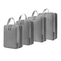 4PCS/Set Compressible Packing Travel Storage Bag Cubes Waterproof Suitcase Portable With Handbag Luggage Organizer