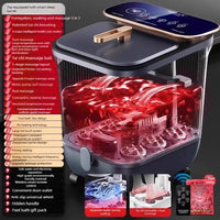 Electric Home Spa Foot Bath Basin with Heating and Constant Temperature  Fully Automatic Massage Foot Bath  with Remote Control