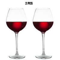 MICHLEY 2/4/6PCS Unbreakable Tritan Plastic Wine Glass Picnic Set Reusable Luxury For Party Barware Outdoor Dishwasher