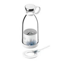 Kabelloser Smoothie-Mixer to go – USB-Akku, 6 Edelstahl-Klingen, BPA-frei