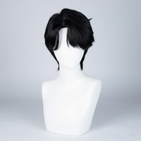 Wig Cosplay Hairpiece Kids Costume Party Wig Set
