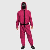 Mask Game Costume Jumpsuit Halloween Outfit