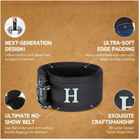 Tactical metal hook with elastic belt