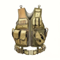 Quick Release Multi-Functional Breathable Vest for Outdoor Adventure, Camping, Hiking, Fishing, Training
