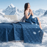 1pc Cooling Blanket Cooling Mat Suitable for Hot Sleepers Cooling Throw Lightweight Cooling Blanket Large Size Summer Heat-Absorbing Cover, Keeping Adults Cool Summer Blanket Soft Breathable Smooth Lightweight