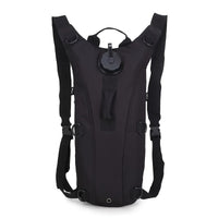 Hydration Backpack with 101.44oz Water Bladder - Tactical Water Bag Lightweight WithAdjustable Straps, Large Capacity for Hiking, Biking, Running & Climbing, Black, HikingBackpack