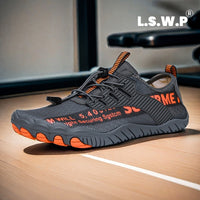 Men's Wading Shoes, Anti-Slip, Breathable Knit Mesh Indoor Yoga Shoes, Wide Toe Box