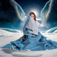 1pc Cool-Sense Summer Quilt | Soft, Ultrasonic Embossed, Non-fading, All-Season, Machine Washable, Suitable for Bedroom, Living Room, Guest Room Use