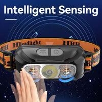 2pcs High Lumens LED Headlamp Super Bright Headlight Ootdoor Head Lamp Head Flashlight for Camping Hiking Cycling Hunting