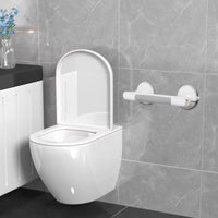 Bathroom Suction Grab - Bar No Drill | Safety Support Handle for Shower Bathtub Toilet and Daily Bathroom Stability