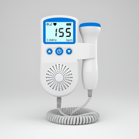 Baby Heartbeat Monitor - Backlit LCD Screen | Pregnancy Heartbeat Monitor | Real-Time Audio Output | Fetal Heart Rate Monitoring at Home