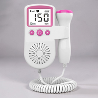 Baby Heartbeat Monitor - Backlit LCD Screen | Pregnancy Heartbeat Monitor | Real-Time Audio Output | Fetal Heart Rate Monitoring at Home