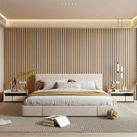 Wall Panels Wood Effect Self Adhesive 3D Peel Stick Decor