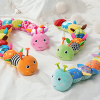 Baby Sensory Plush Musical Caterpillar Toy – Soft and Colorful | Engaging Sounds | Supports Developmental Skills | Ideal for Infants