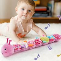 Baby Sensory Plush Musical Caterpillar Toy – Soft and Colorful | Engaging Sounds | Supports Developmental Skills | Ideal for Infants