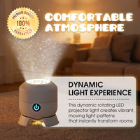 🌊 Timbe™ Dynamic Rotating LED Projector Light