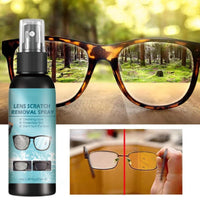 👓40% OFF NOW ! ✨Lens Scratch Repair Spray – Effortlessly buff out fine scratches, restore lens clarity, suitable for glasses, camera lenses & car lights, easy DIY operation🔍