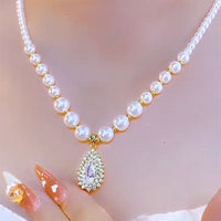 📢📢40% OFF !! ⏰Women’s Vintage Style Pearl Necklace