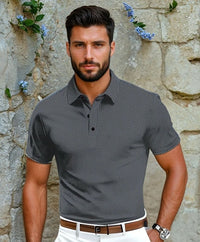 The Southern Atelier - Breathable Polo Shirt with Anti-Wrinkle Finish for Sport and Casual Wear