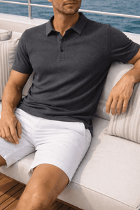 The Southern Atelier - Breathable Polo Shirt with Anti-Wrinkle Finish for Sport and Casual Wear